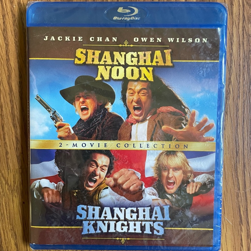 2 Movie Blu Ray (Shanghai Noon & Shanghai Knights)